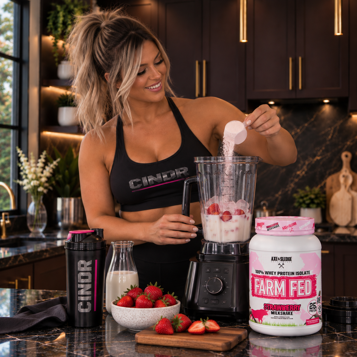 Axe & Sledge Farm Fed Whey Isolate Protein Powder