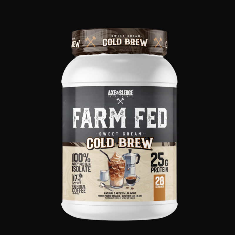 Axe & Sledge Farm Fed Whey Isolate Protein Powder