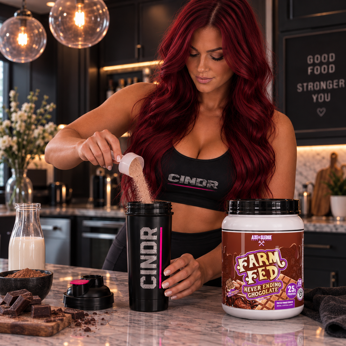 Axe & Sledge Farm Fed Whey Isolate Protein Powder