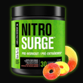 NITROSURGE Pre-Workout – Energy, Focus & Nitric Oxide Pump | Sour Peach Rings